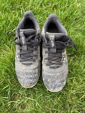 Under Armour Kids Black Baseball Cleats